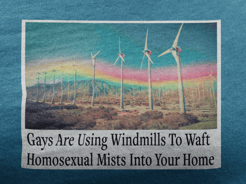 “The Gays Are Using Windmills” Meme Sweatshirt