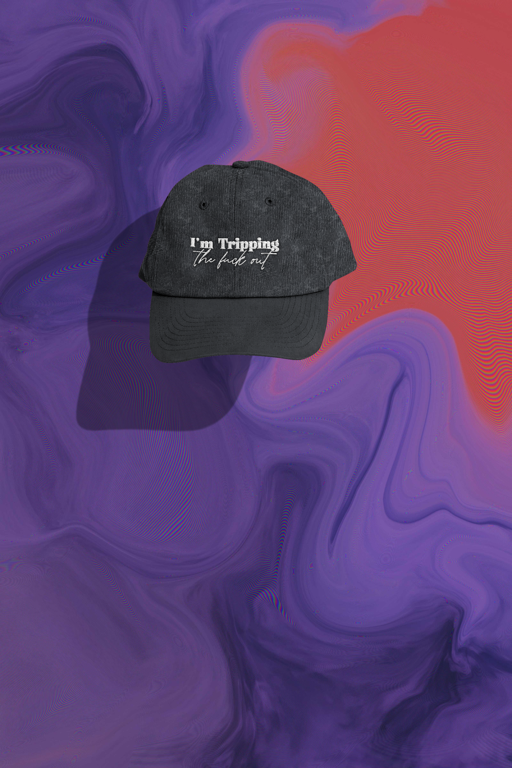 Vintage Dad Hat – I’m Tripping (Alt)