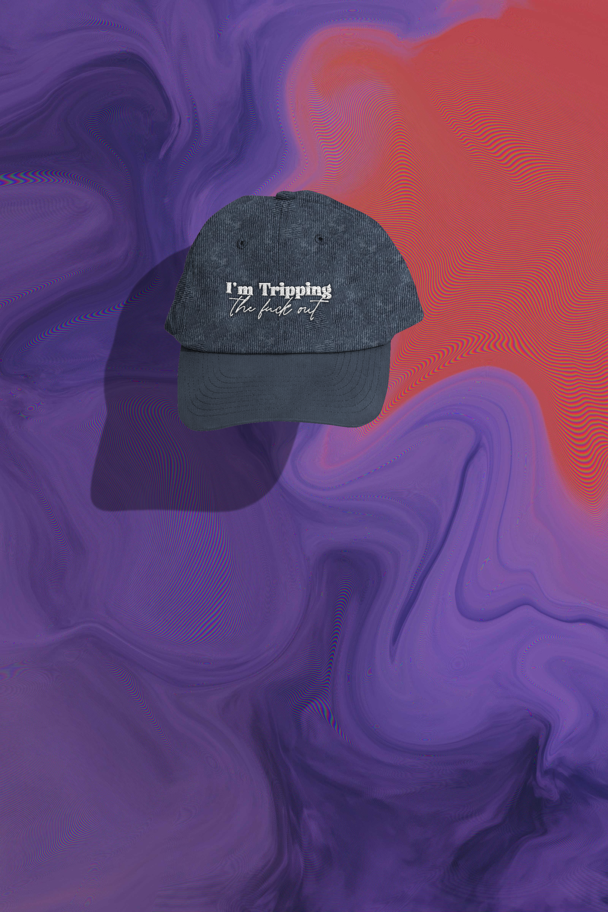 Vintage Dad Hat – I’m Tripping (Alt)