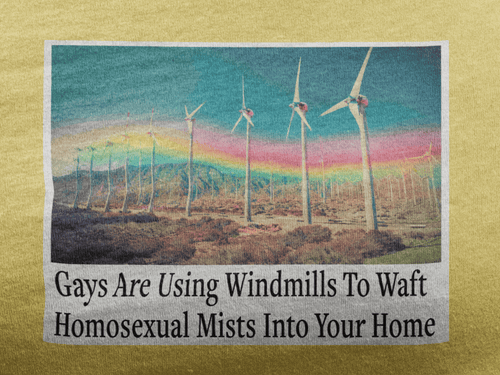 “The Gays Are Using Windmills” Meme Hoodie