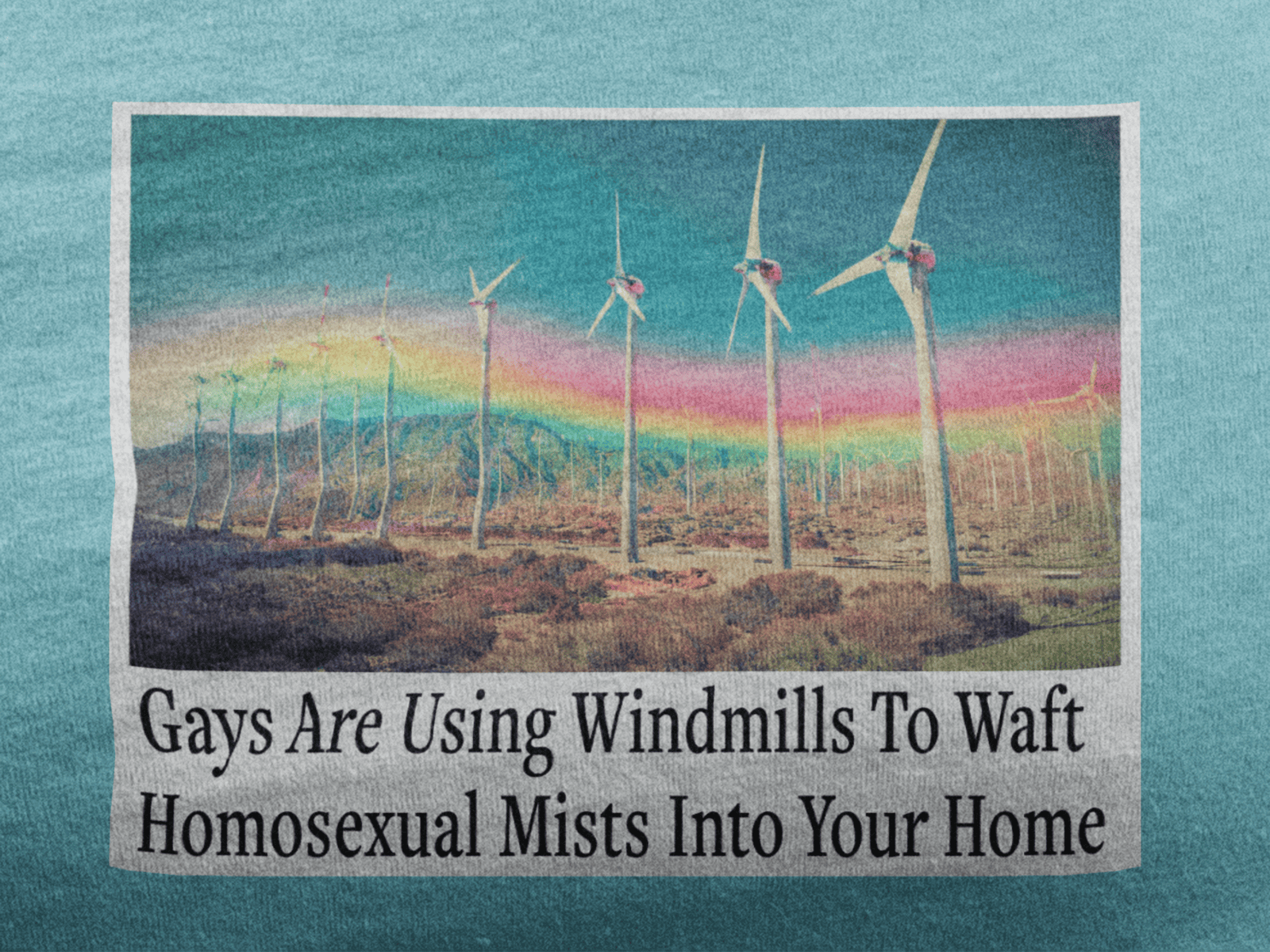 “The Gays Are Using Windmills” Meme Hoodie