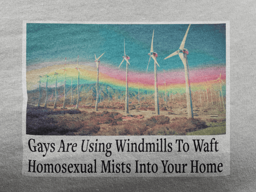 “The Gays Are Using Windmills” Meme Hoodie