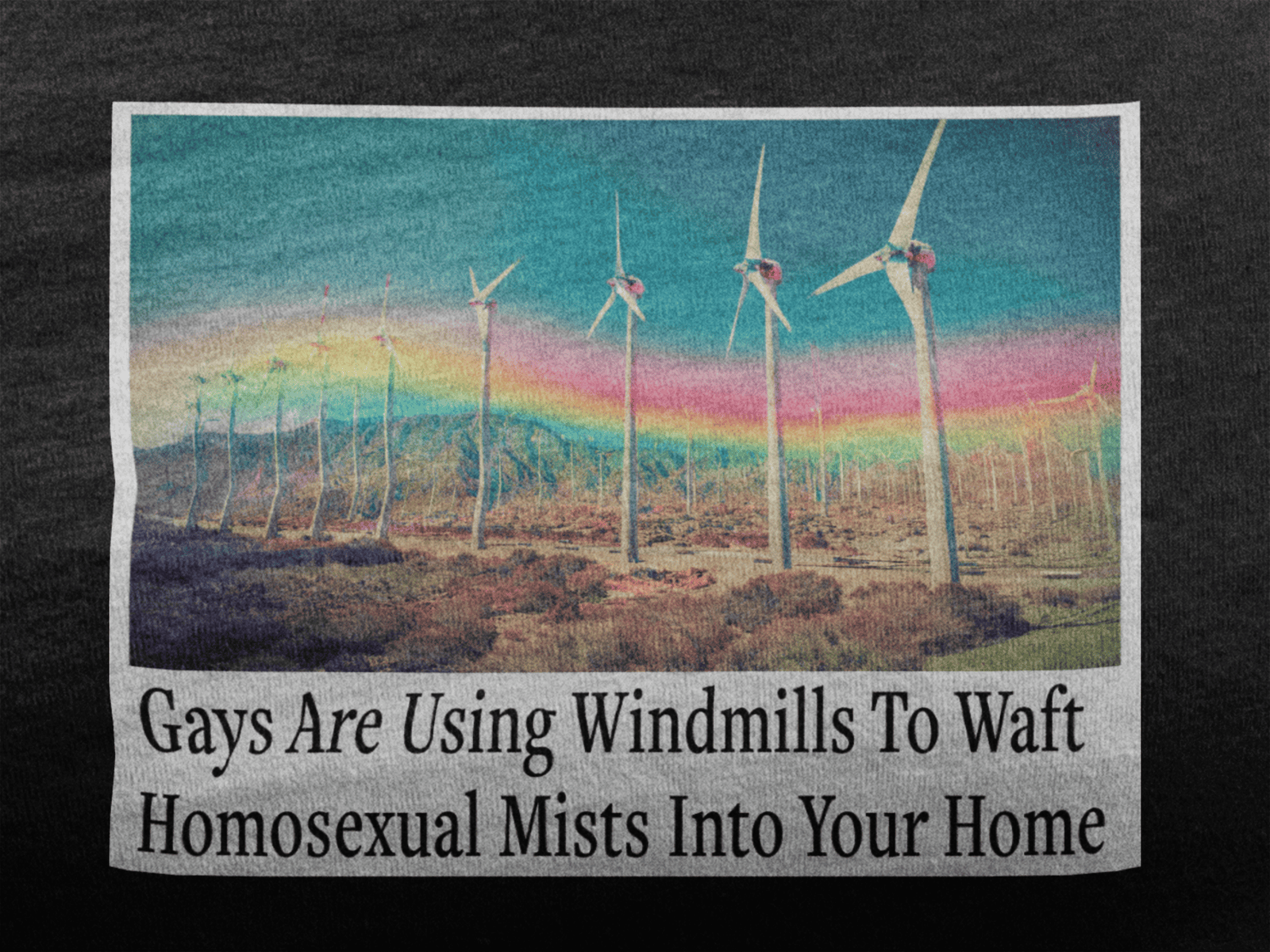 “The Gays Are Using Windmills” Meme Hoodie