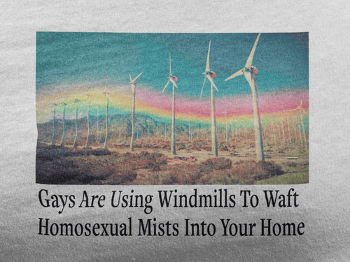 “The Gays Are Using Windmills” Meme Hoodie