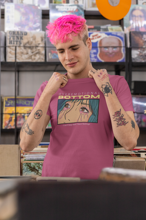 “Overemotional Bottom” Graphic Tee
