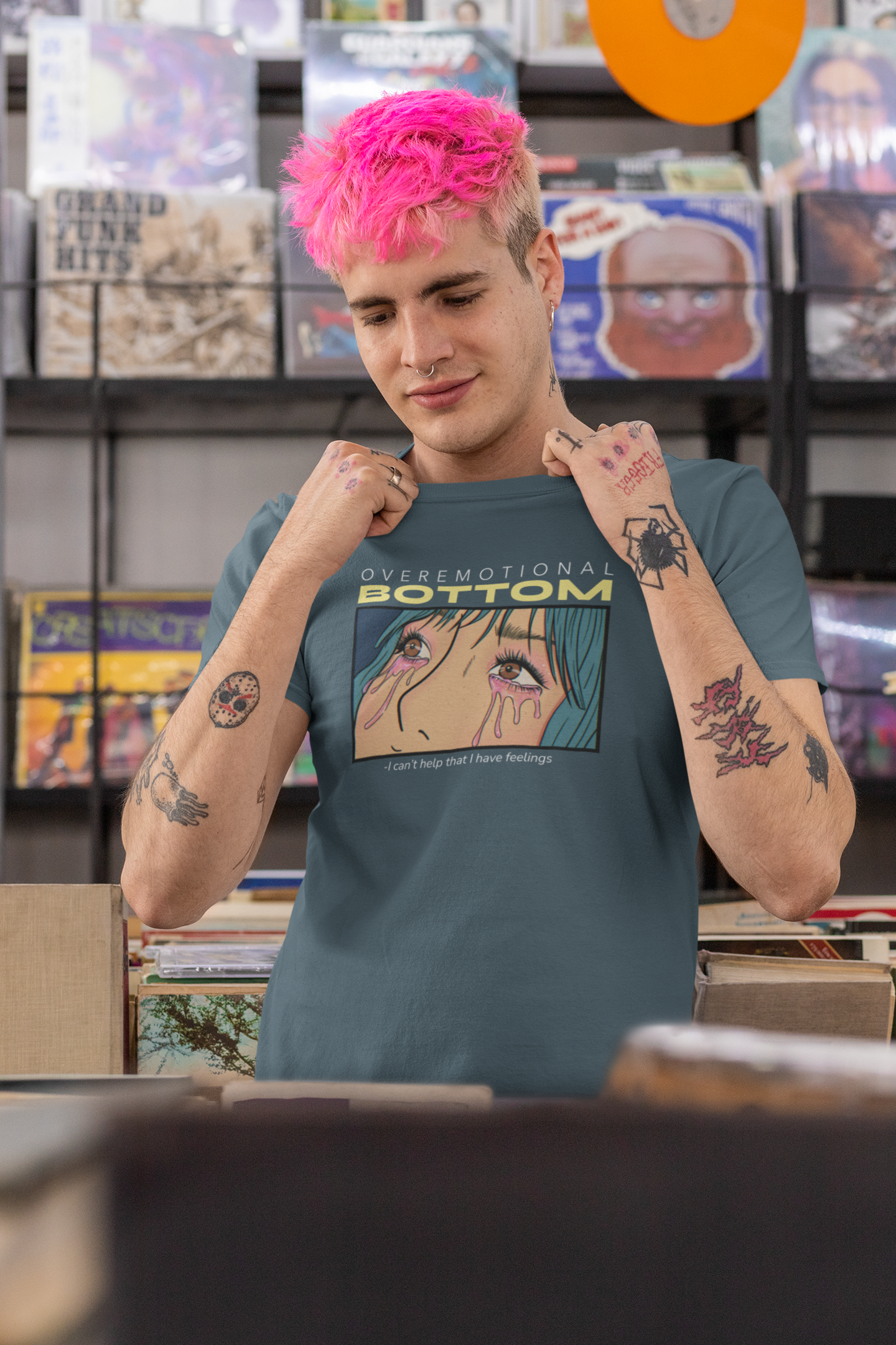 “Overemotional Bottom” Graphic Tee