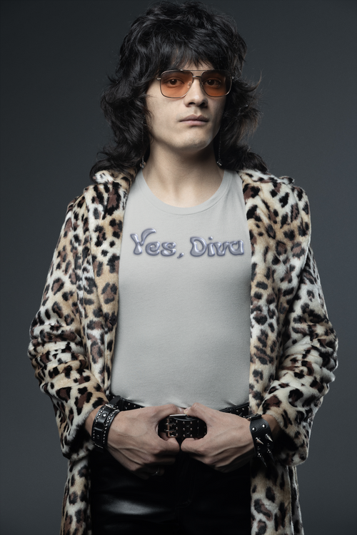 YES, DIVA – Garment‑Dyed Tee