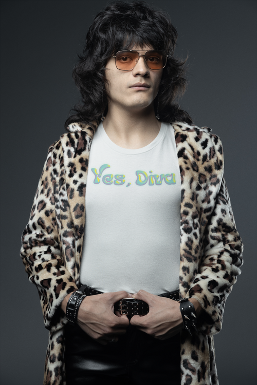 YES, DIVA – Garment‑Dyed Tee