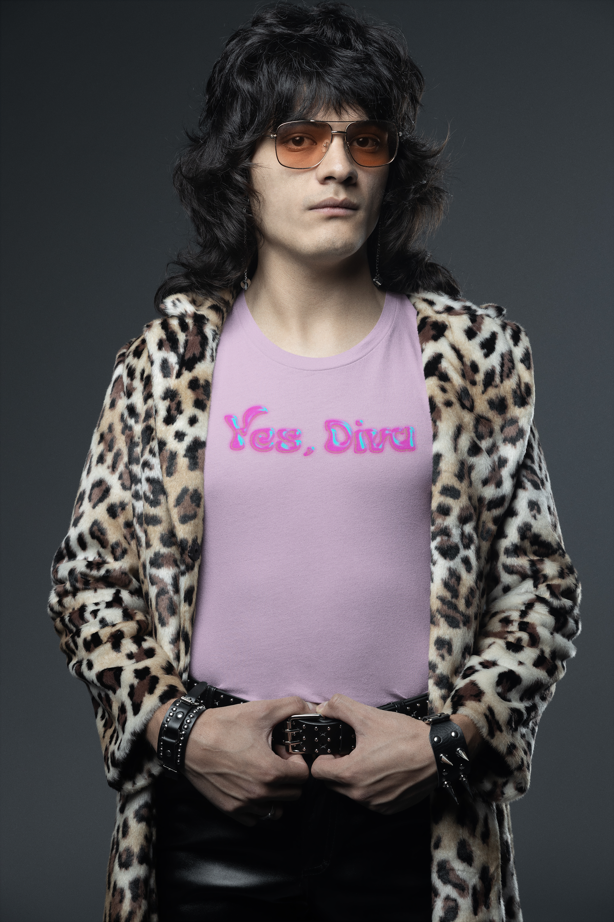 YES, DIVA – Garment‑Dyed Tee