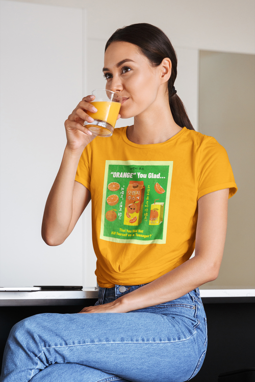 Retro Orange Juice Tee