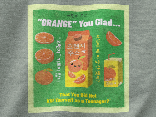 Retro Orange Juice Tee