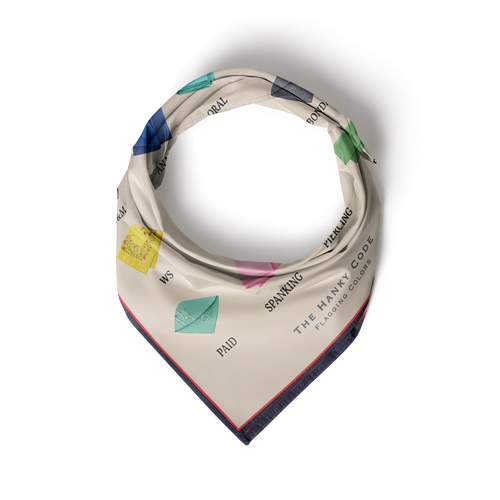 Hanky Code Poly Scarf