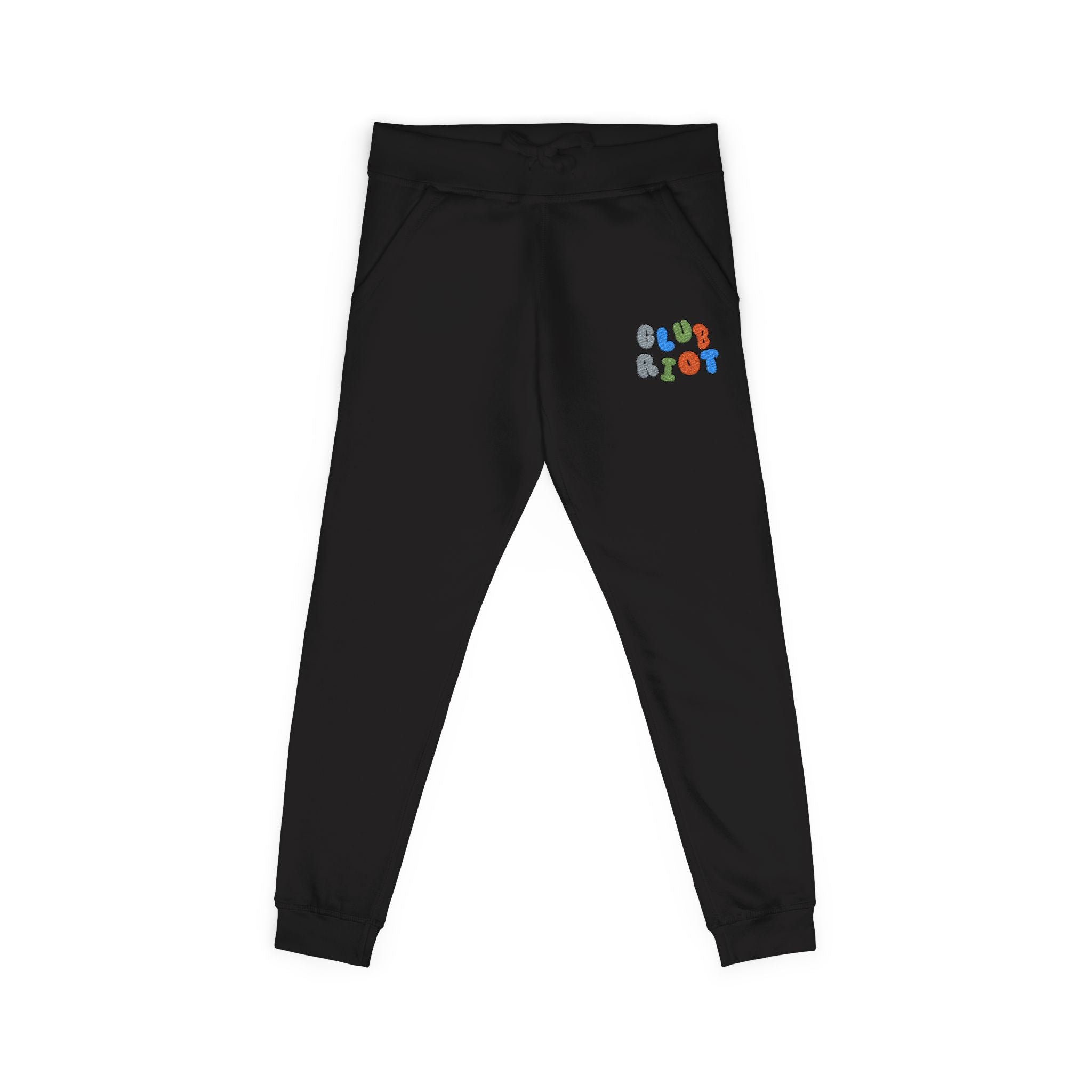 Embroidered Fleece Sweatpants