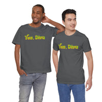 YES, DIVA – Garment‑Dyed Tee