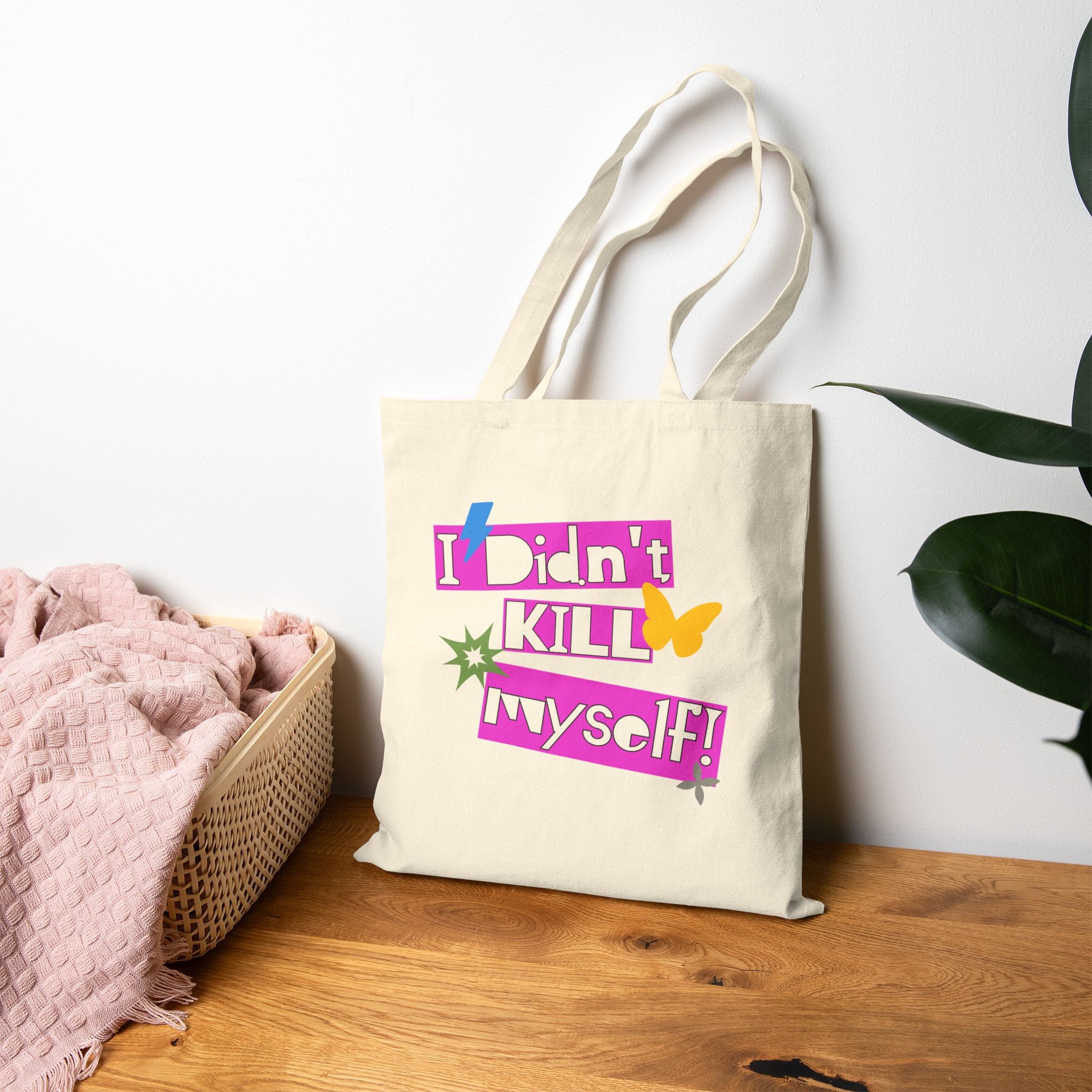 Retro Floral Tote – Eco-Friendly Carryall