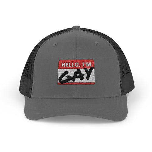 Snapback cap with Club Riot embroidery – queer streetwear hat