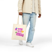 Retro Floral Tote – Eco-Friendly Carryall