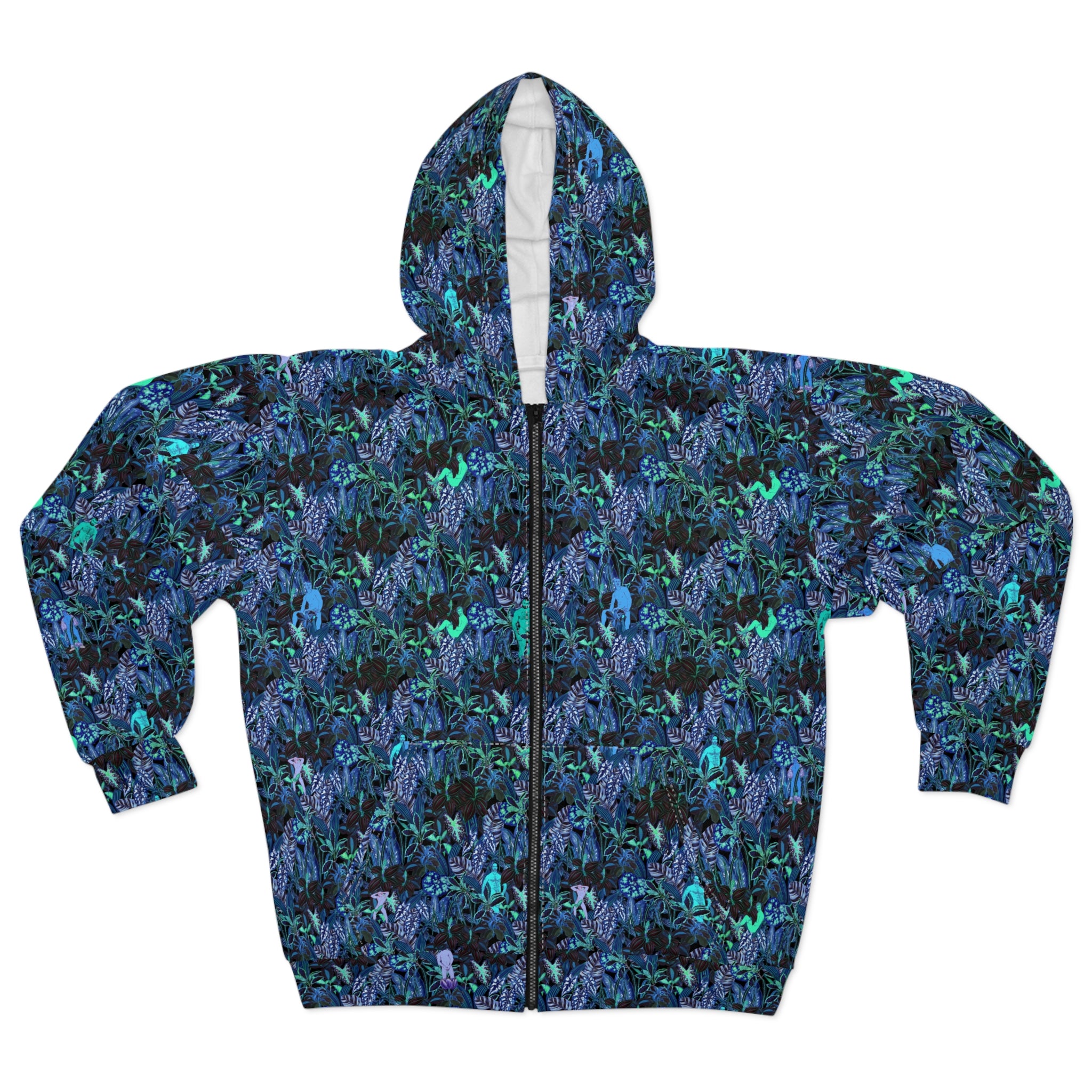 Zip Hoodie (AOP) – Full-Print Street Layer