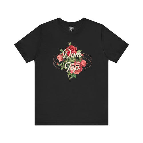 Don’t Top – Floral V-Neck Tee