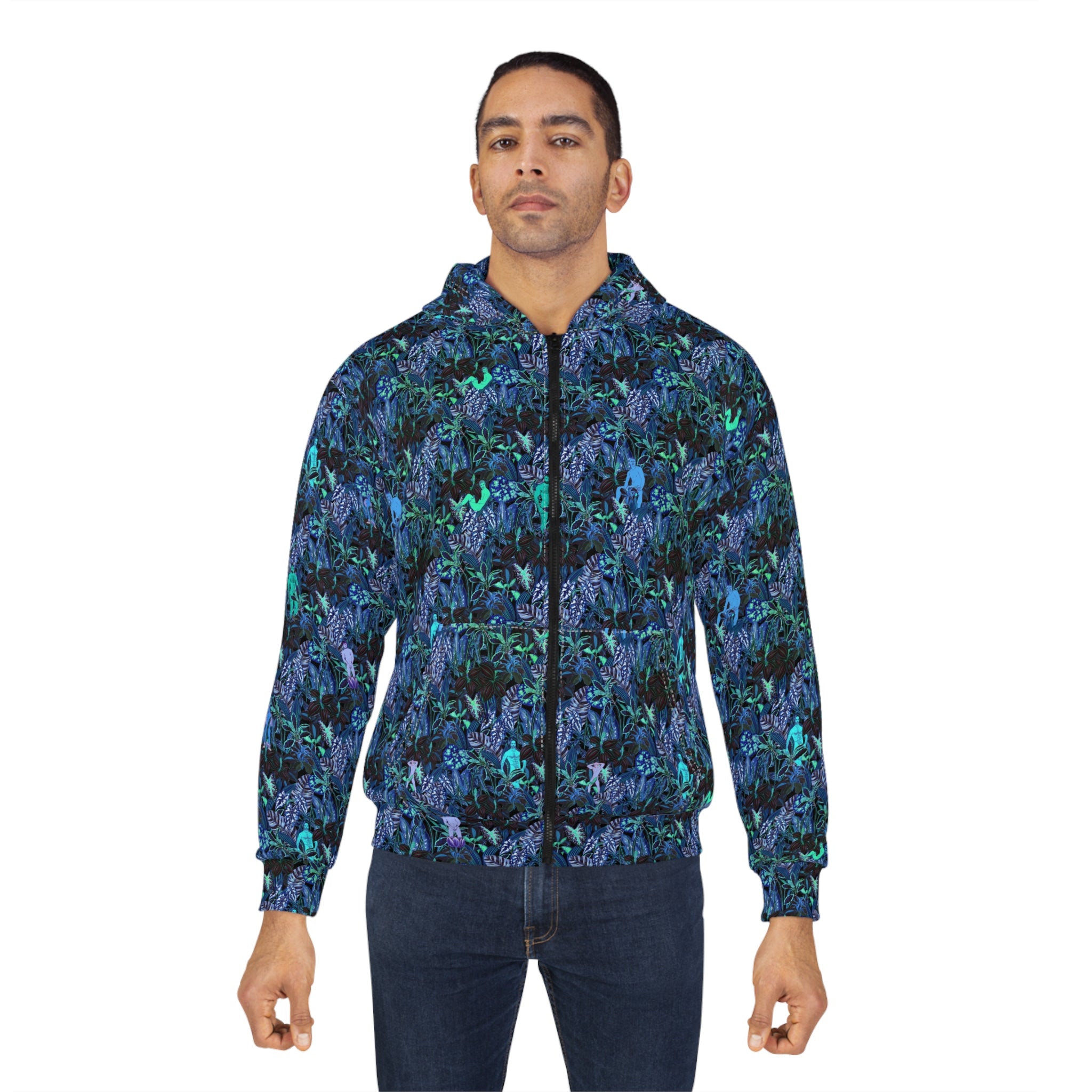 Zip Hoodie (AOP) – Full-Print Street Layer