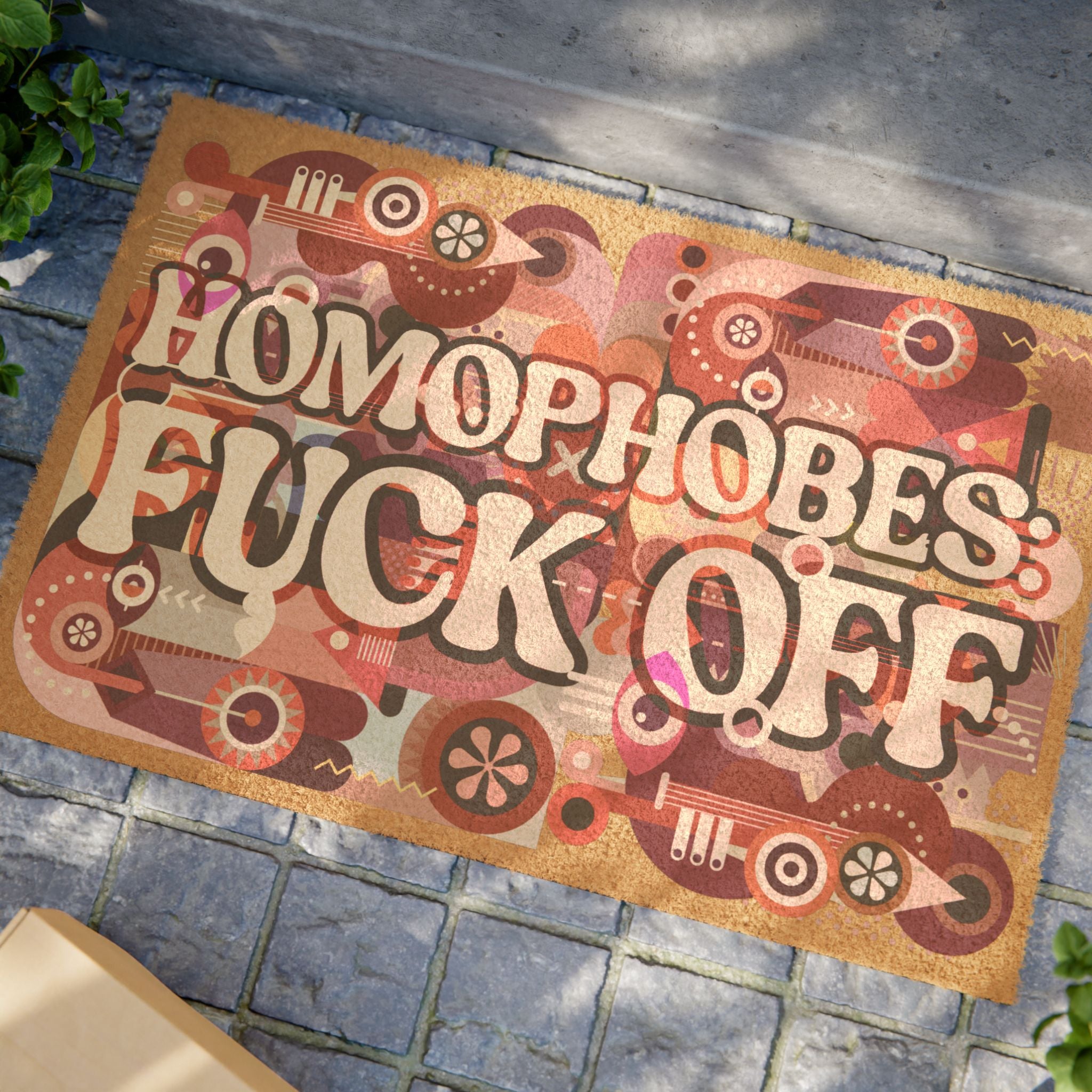 Welcome Doormat – Homophobes, F*ck Off
