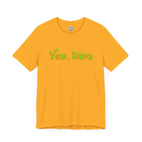 YES, DIVA – Garment‑Dyed Tee
