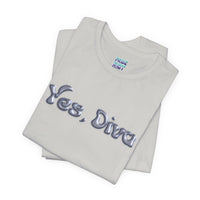 YES, DIVA – Garment‑Dyed Tee