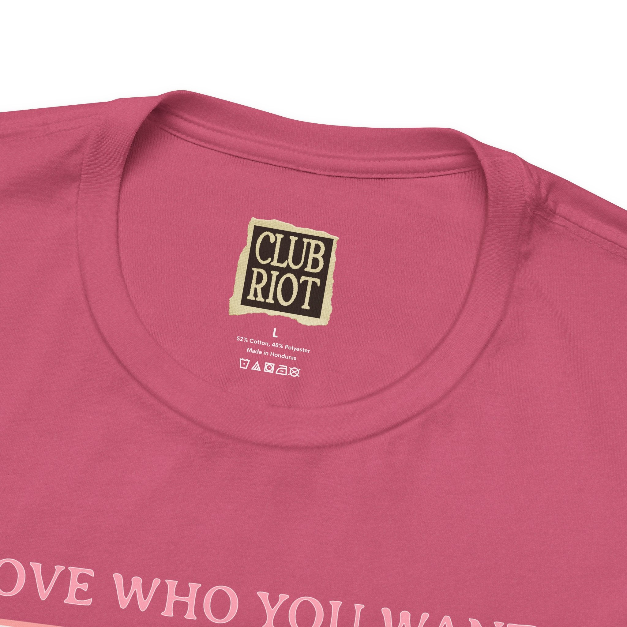 Love Who You Want – Cheerleaders Tee