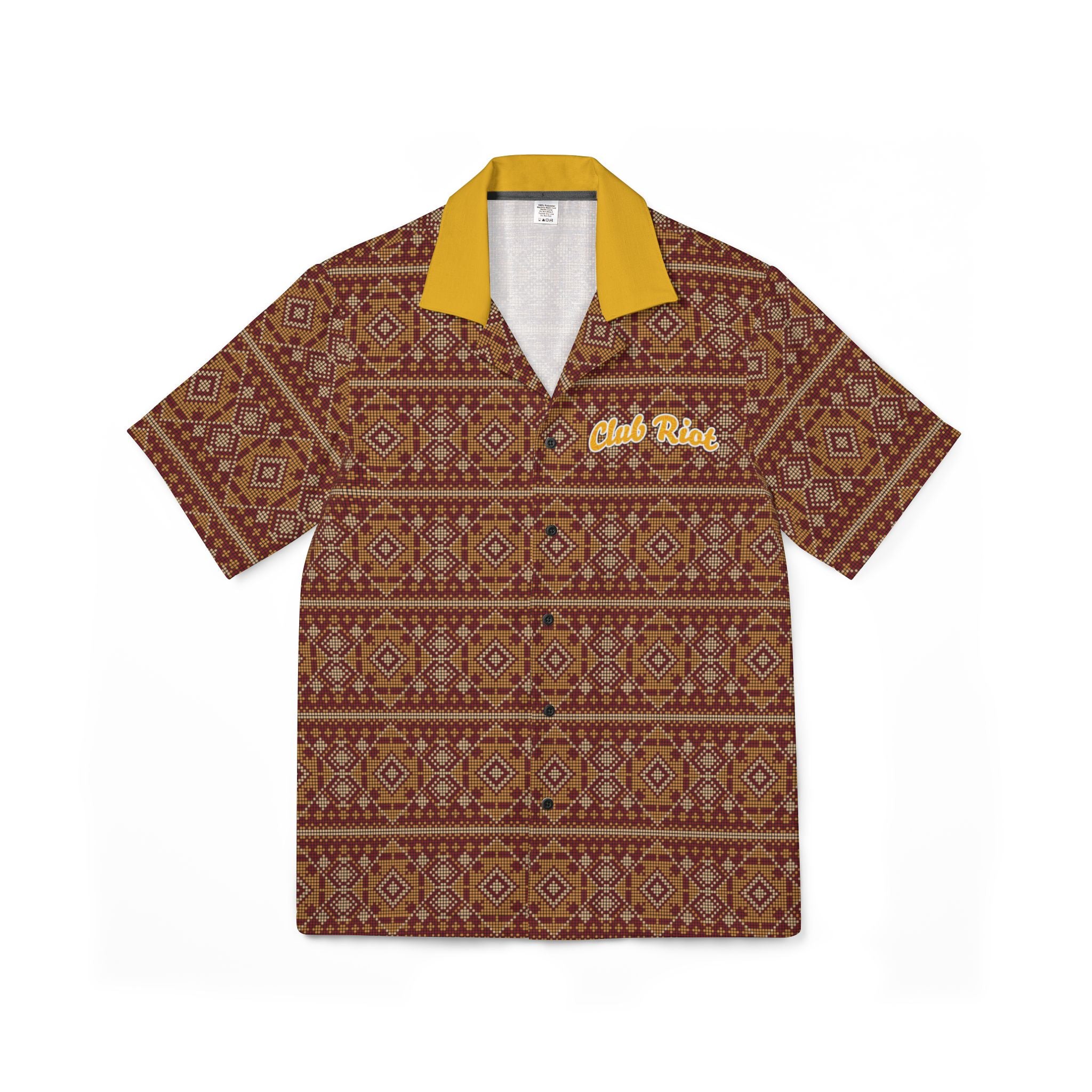 Men’s Hawaiian Camp Shirt – Pattern Party