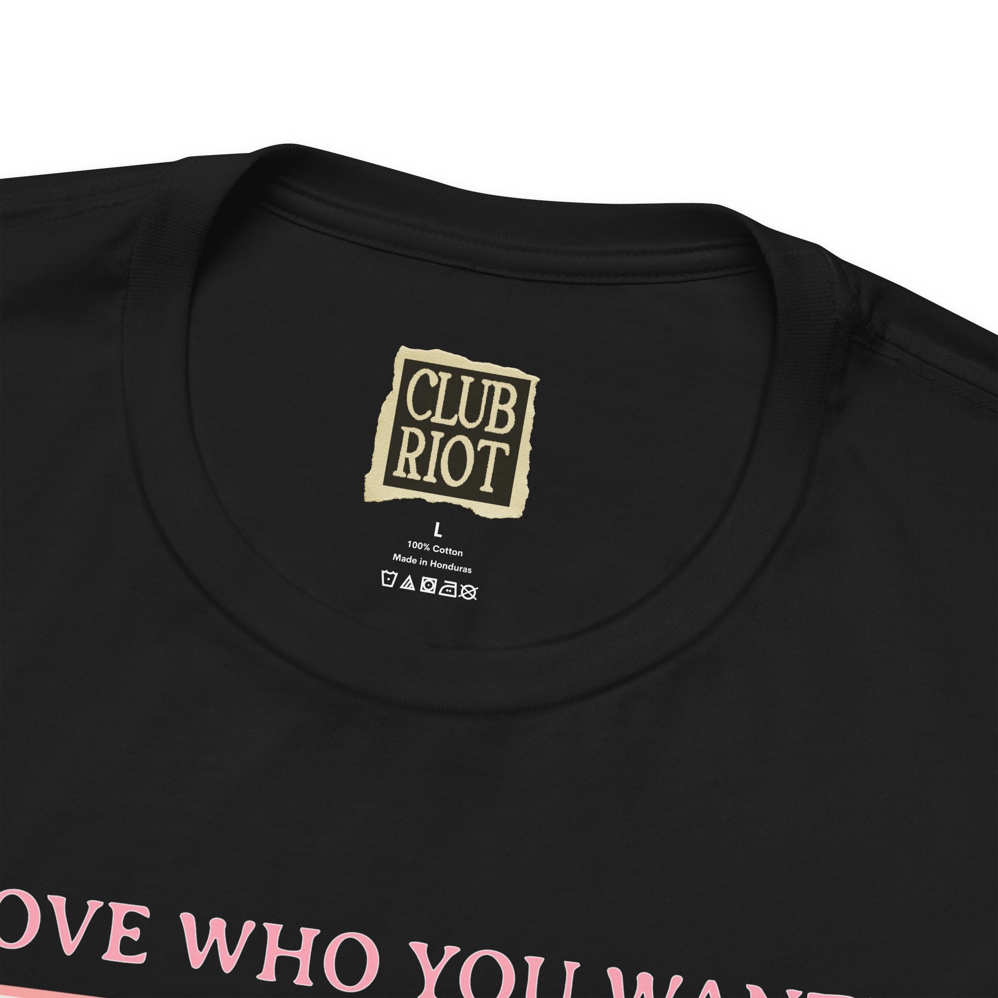 Love Who You Want – Cheerleaders Tee