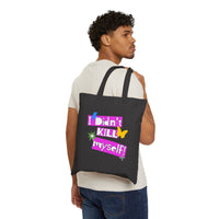 Retro Floral Tote – Eco-Friendly Carryall