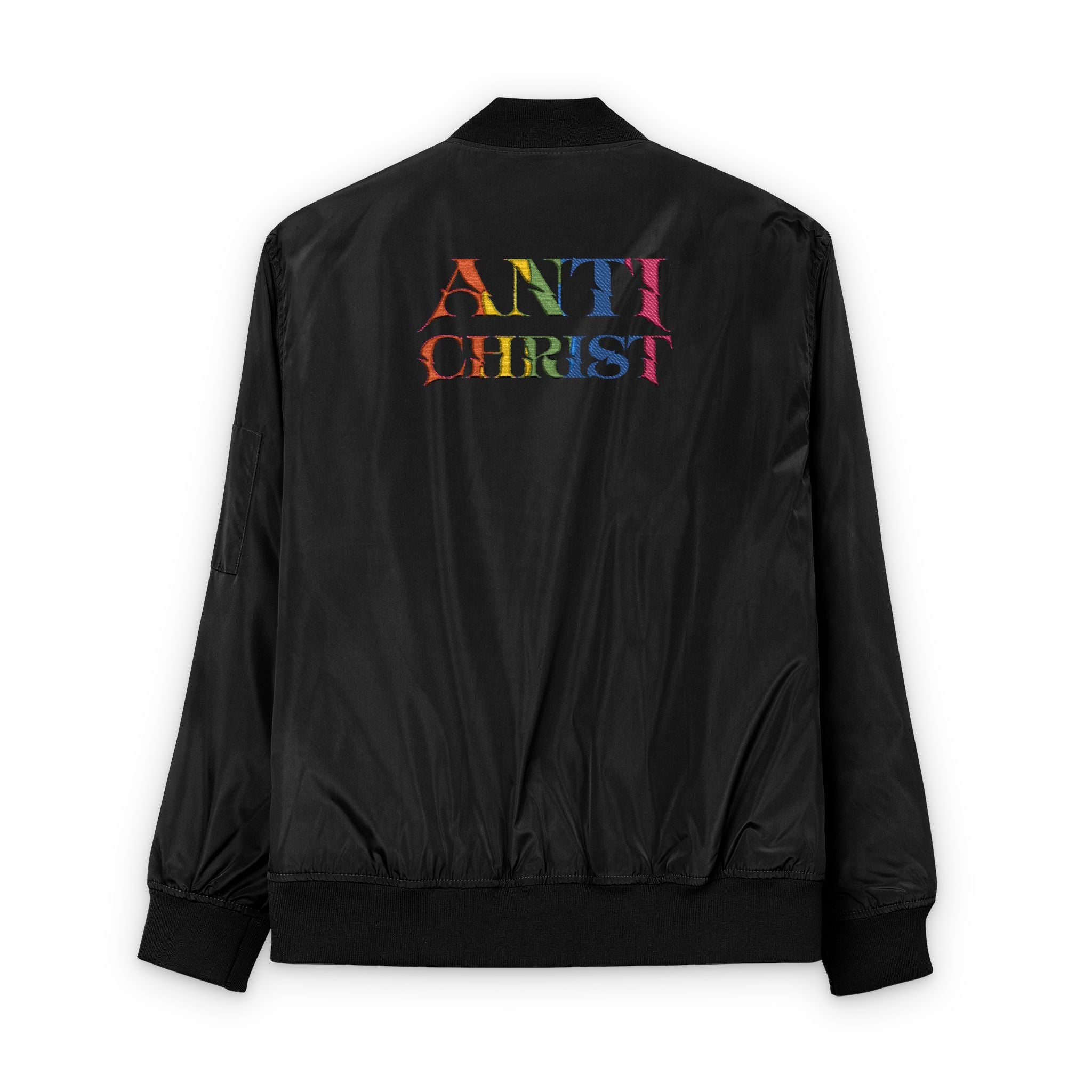 Embroidered Bomber – Bold Stitch