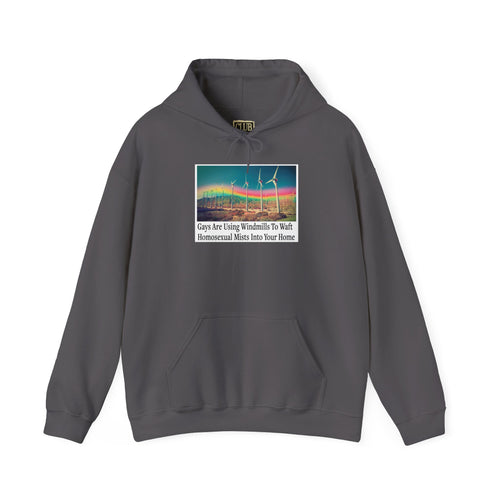 “The Gays Are Using Windmills” Meme Hoodie