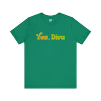 YES, DIVA – Garment‑Dyed Tee