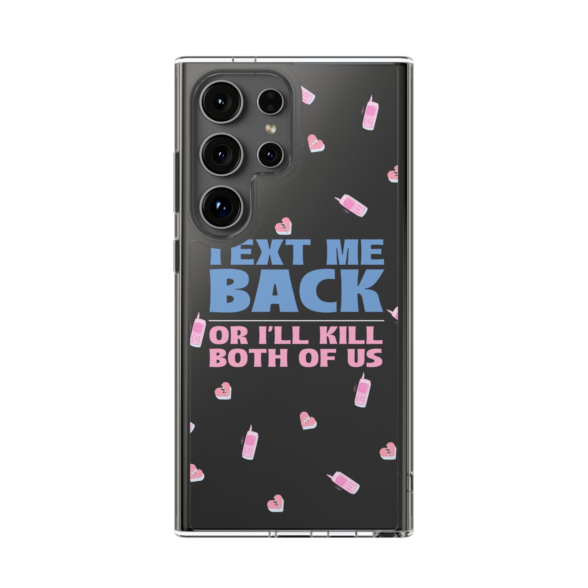 Phone Case – Text Me Back (Flirtation & Frustration)