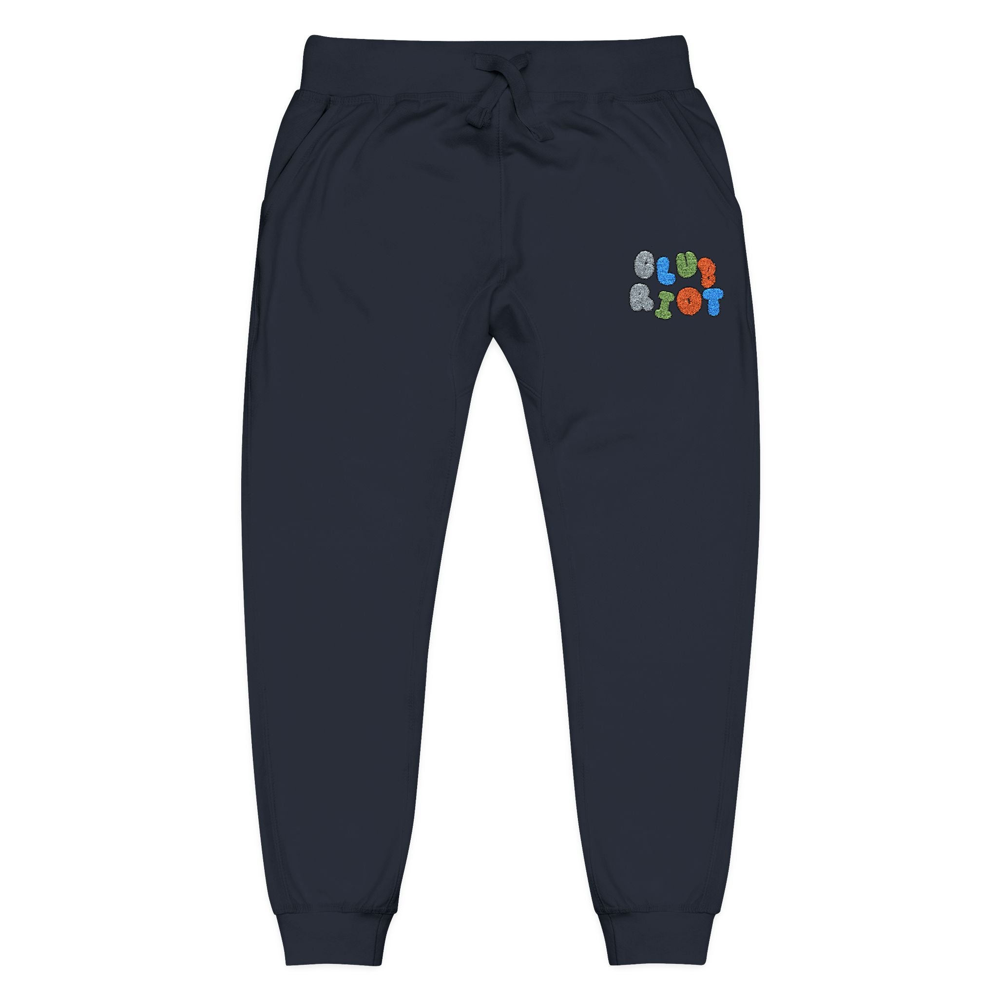 Embroidered Fleece Sweatpants