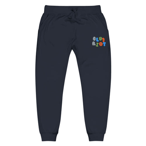 Embroidered Fleece Sweatpants