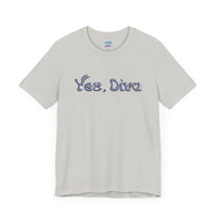 YES, DIVA – Garment‑Dyed Tee