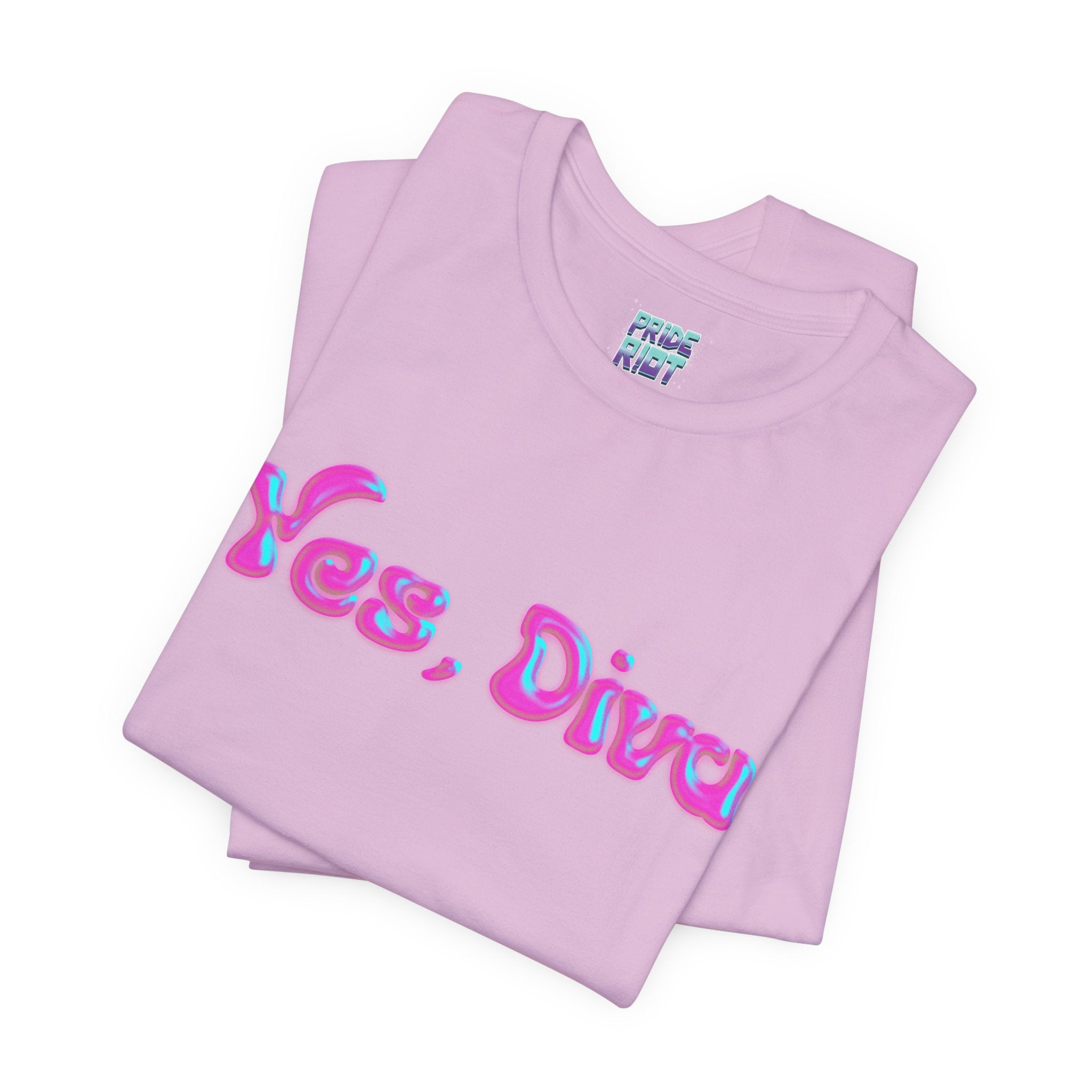 YES, DIVA – Garment‑Dyed Tee