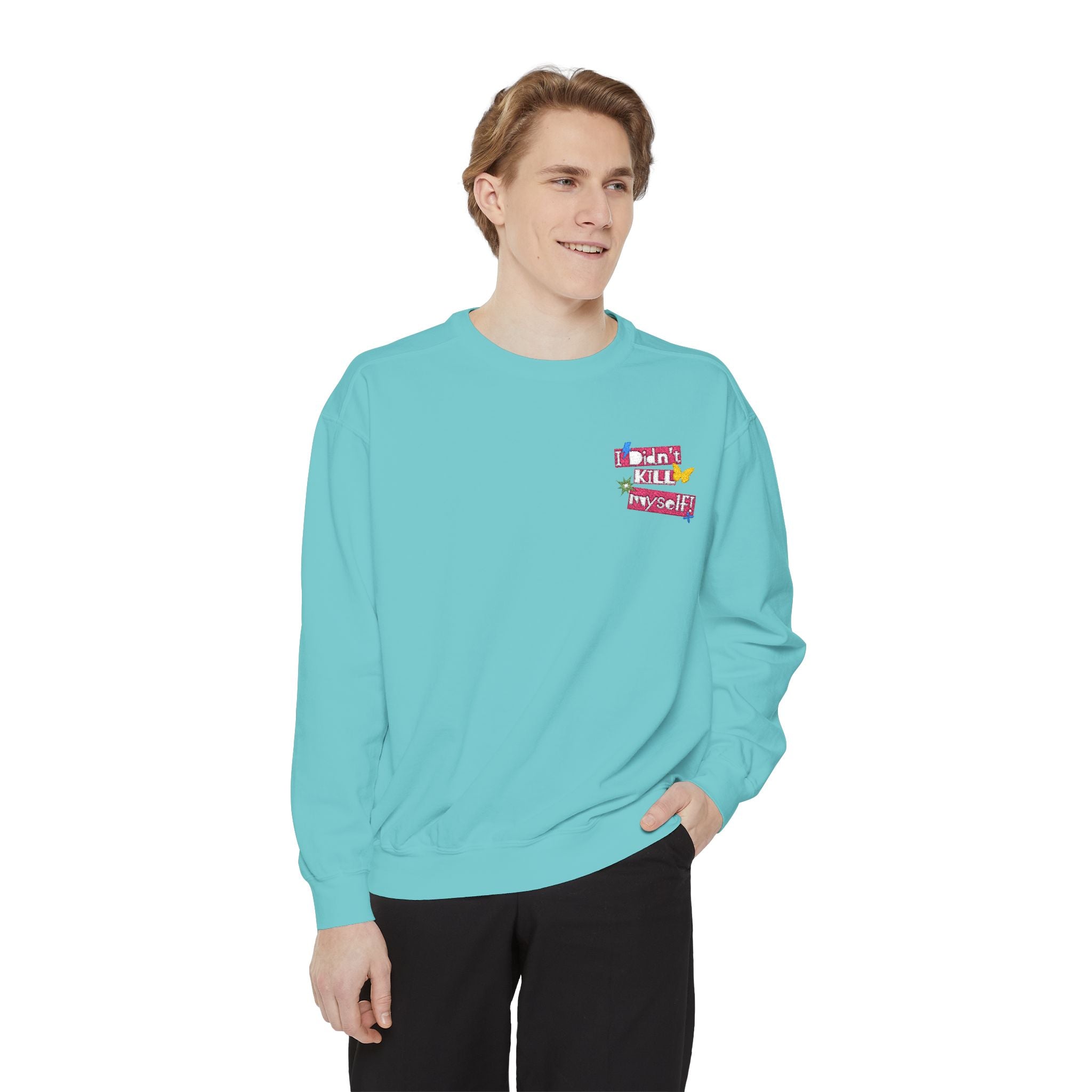 Floral Unisex Sweatshirt – Soft Bloom Energy