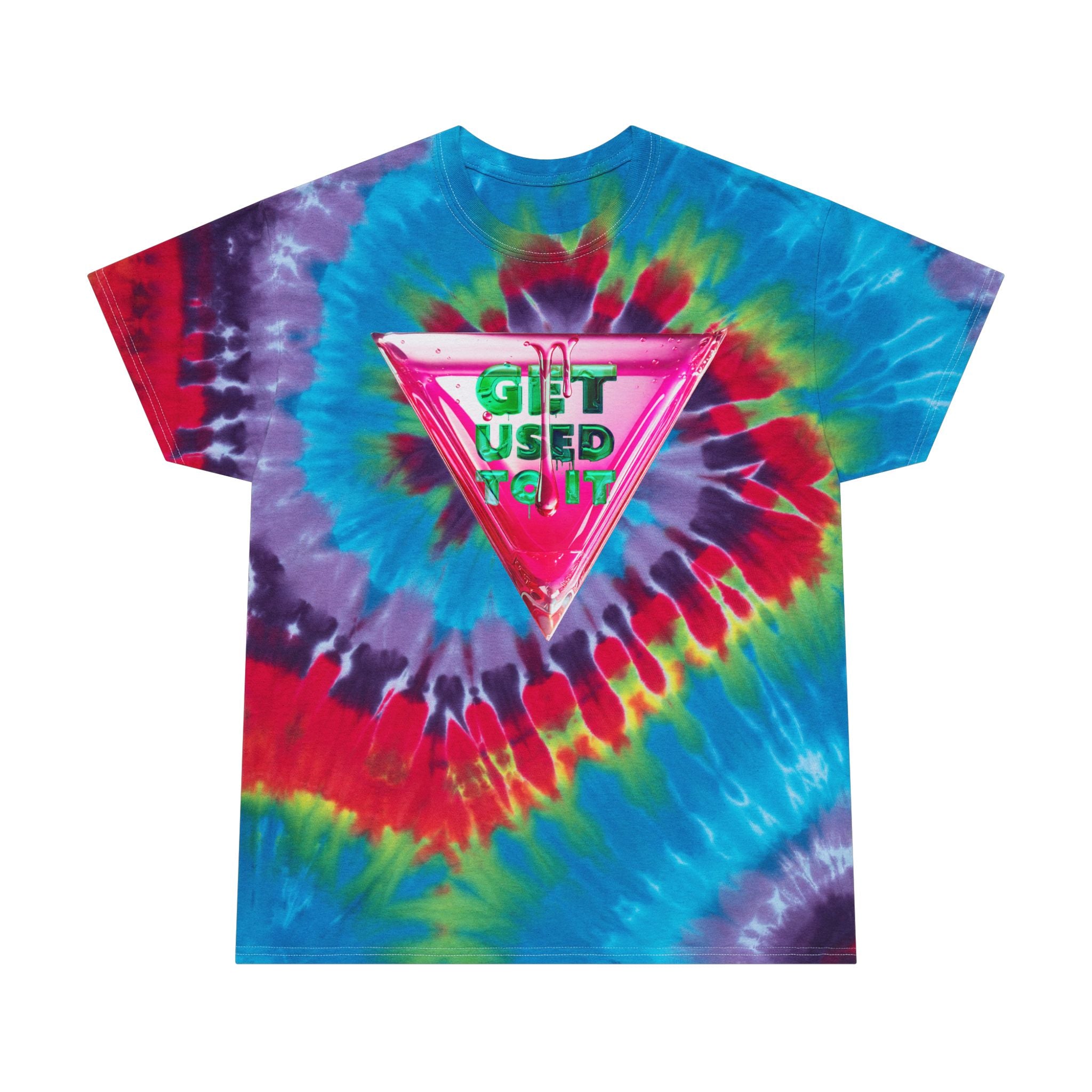 Spiral Tie-Dye Tee – Retro Festival Energy