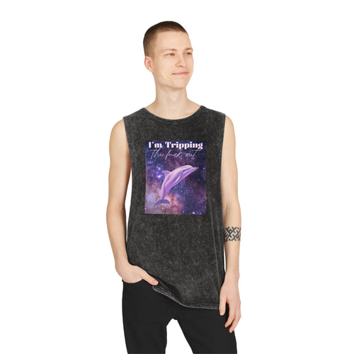 Stonewash Tank – Soft, Feral, Sun-Ready