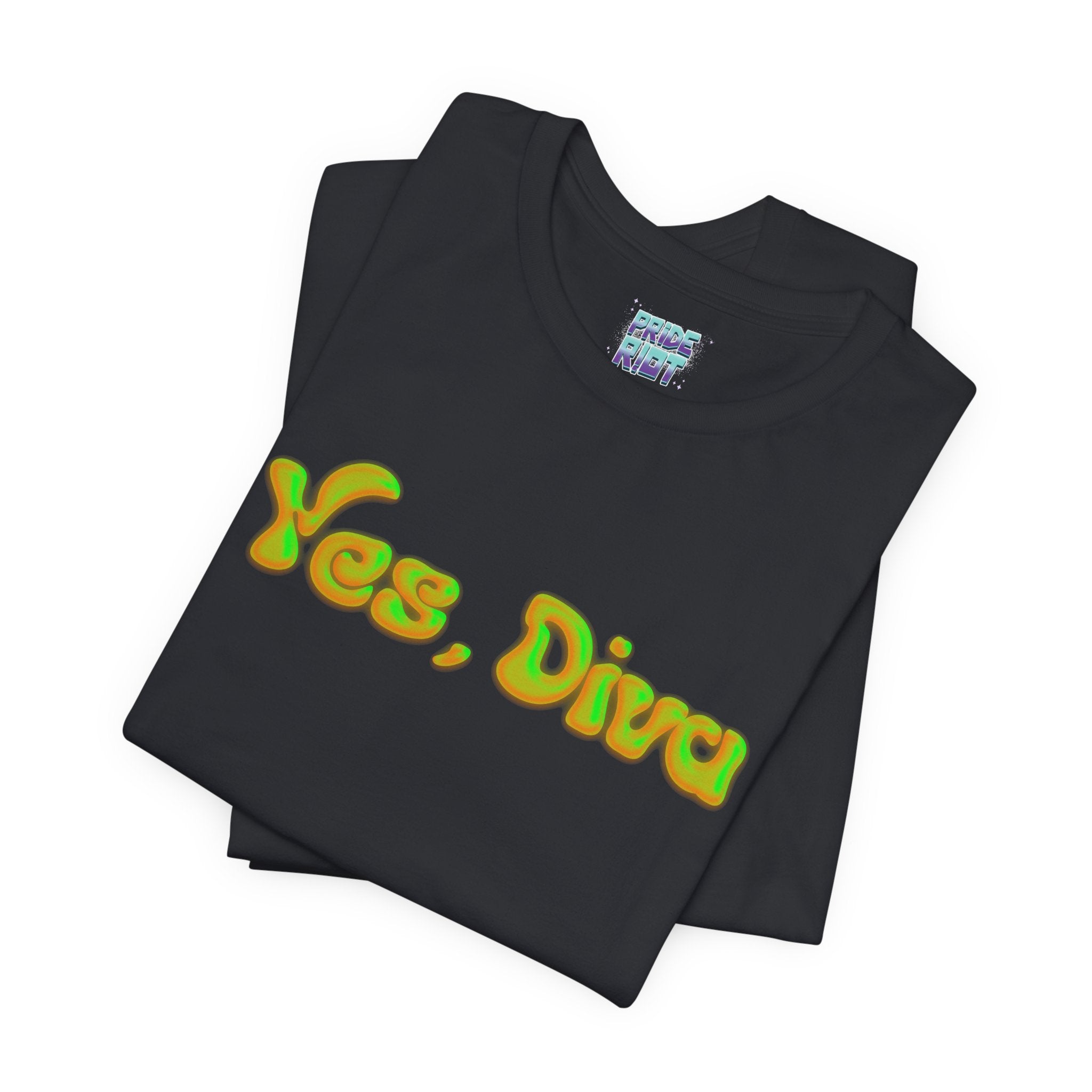 YES, DIVA – Garment‑Dyed Tee