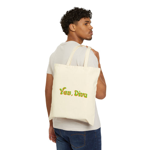 YES, DIVA – Cotton Canvas Tote