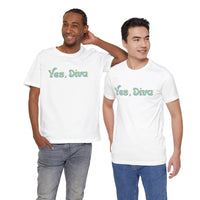 YES, DIVA – Garment‑Dyed Tee