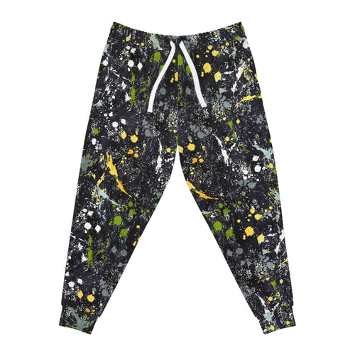 Athletic Joggers (AOP) with Club Riot queer streetwear design