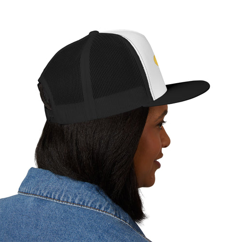 5‑Panel Trucker – We’re F*cked (Embroidery)