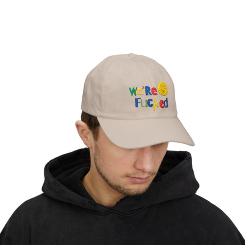 Dad Cap – We’re F*cked (Embroidery)