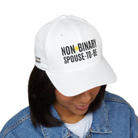 Embroidered 'Non-Binary Spouse-to-Be' Hat — Pride Engagement & Wedding Accessory