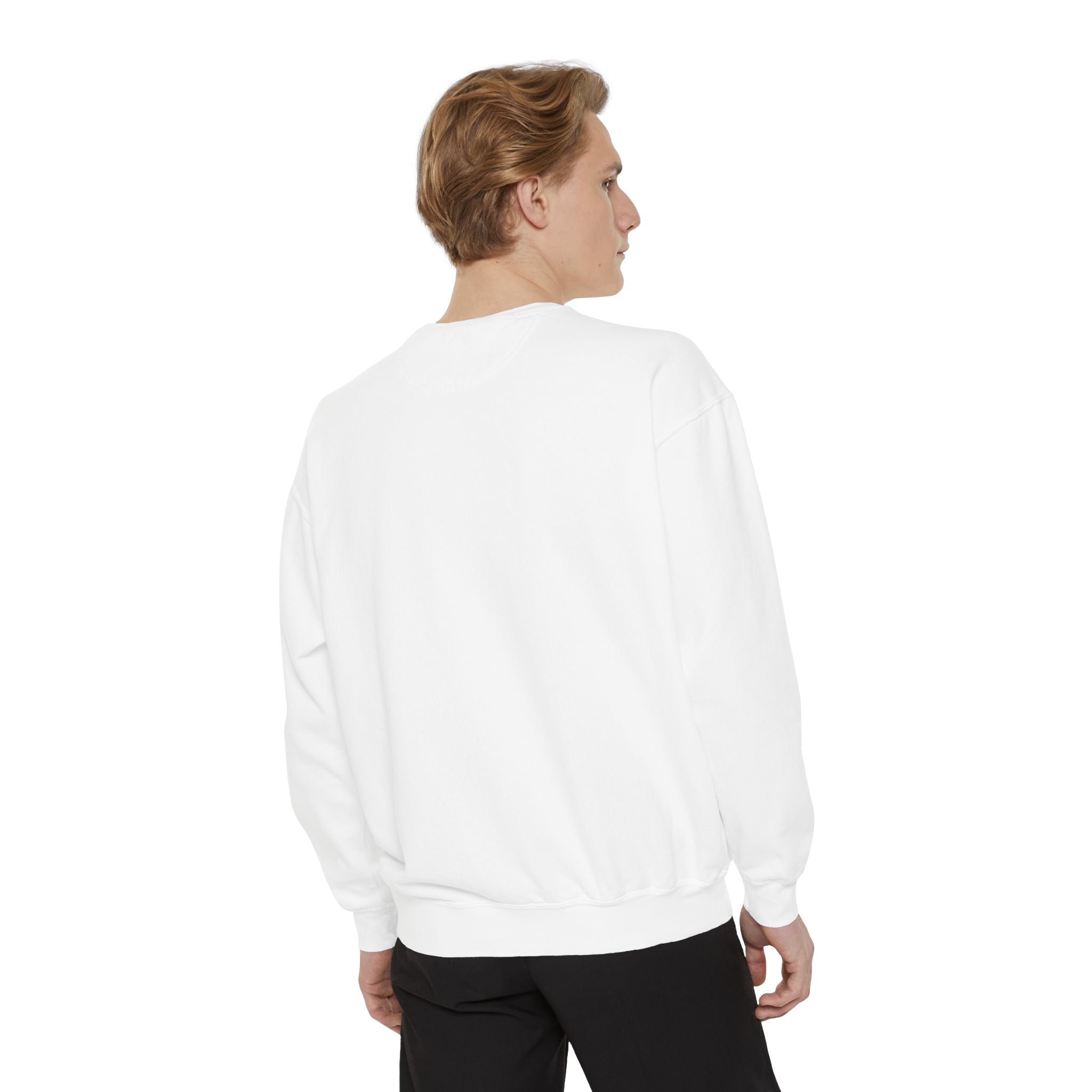 Banana Milk Embroidered Crewneck